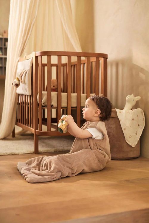 cumpără Haine pentru copii Jollein 065-548-68108 Sac de dormit fara maneci Velvet Oatmeal, 70cm în Chișinău 