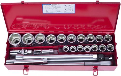 cumpără Set de unelte de mână King Tony 6323MR набор 3/4" торцевых головок 6 гран. 21-50мм принадлежностей, 23 пр. în Chișinău 