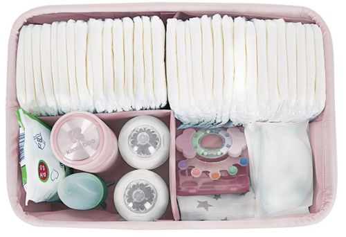 cumpără Geantă pentru mama Kikka Boo 31108060024 Organizator pentru scutece Bear with me Pink în Chișinău 