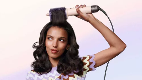 купить Фен-щетка Dyson HB01 Airsmooth Ceramic Pink в Кишинёве 