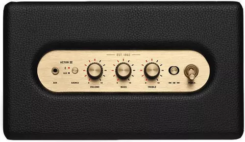 купить Колонка портативная Bluetooth Marshall Stanmore III Black в Кишинёве 