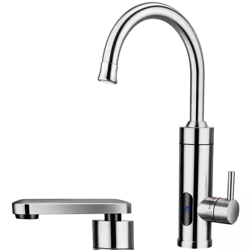 купить Водонагреватель проточный Rubano 27887 Проточный водонагреватель, 3300 Вт, нержавеющая сталь в Кишинёве 