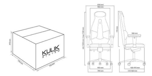 купить Офисное кресло Kulik System Galaxi White Eco в Кишинёве 
