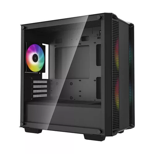 купить Корпус для ПК Deepcool CC360 ARGB Micro-ATX Case Black в Кишинёве 
