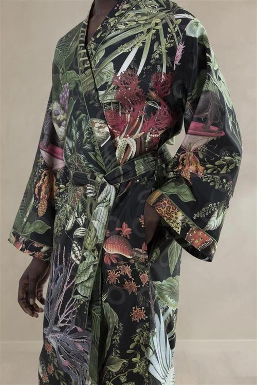 cumpără Halat Moooi 279402 Menagerie of Exti Ani Kimono L/XL Raven în Chișinău 