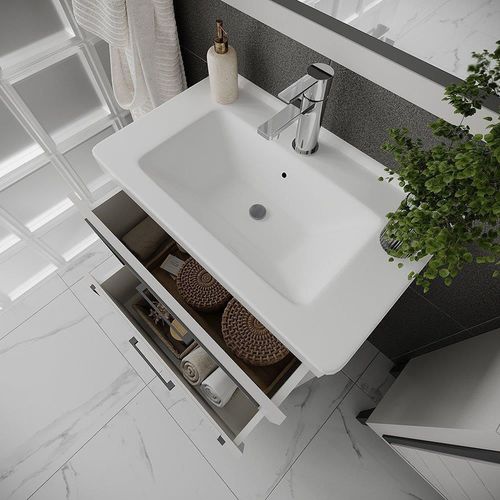 купить Шкаф под умывальник miscellaneous BURGUNDIE 100 (1100) Alb в Кишинёве 