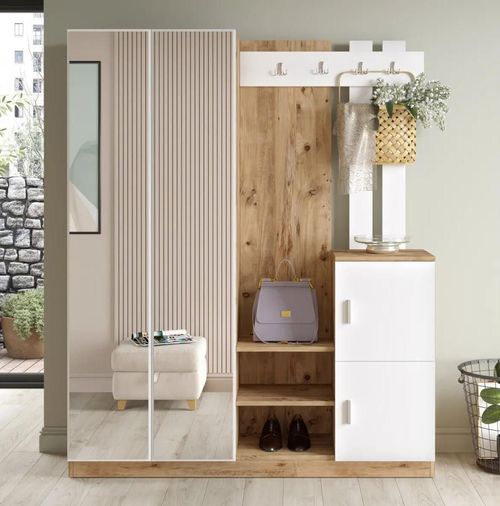 cumpără Mobilă pentru antreu Trendy DD8-AW, 147x179x35cm (GTR001398) în Chișinău 