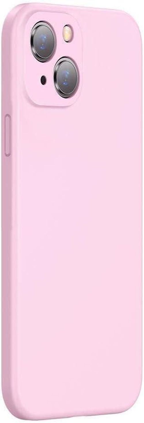 cumpără Husă pentru smartphone Baseus Liquid Silica Gel Protective iPhone 13, Pink în Chișinău 