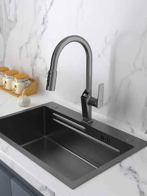 cumpără Bateria bucătărie Backer TOR 3425PF Gun Grey în Chișinău 