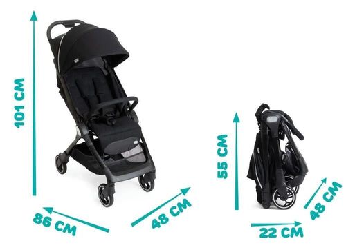 купить Детская коляска Chicco 7988595 We, Negru, 0+ luni в Кишинёве 
