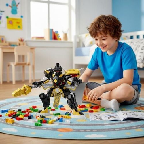 купить Конструктор iM.Master 6850 Cei cinci Generali Tigri: Zhang Fei 2în1, Mechanical Master, 370pcs в Кишинёве 