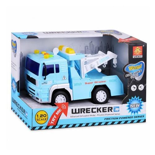 cumpără Mașină Wenyi WY530C Mașină de tractare cu inerție 1:20 (lumini, sunete) în Chișinău 
