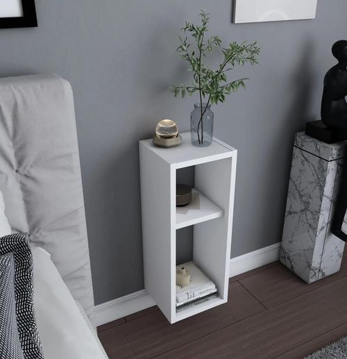 купить Тумбочка Trendy Sault, Alb, 23x60x22cm в Кишинёве 