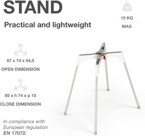 купить Ванночка OK Baby 39251200 Bella cu suport Verde в Кишинёве 