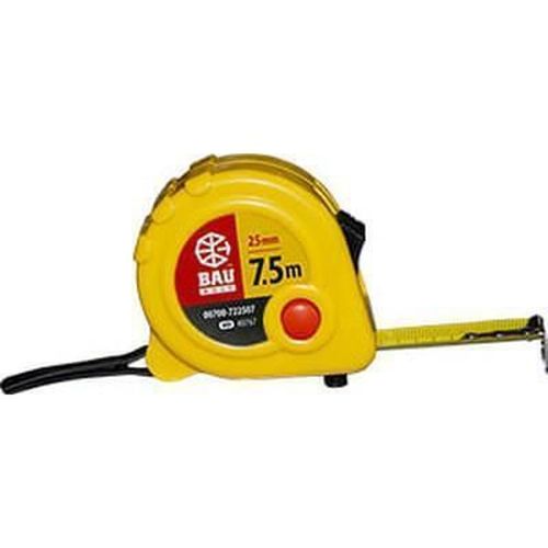 cumpără Bandă de măsurare Bau Welt 00700-722507 7.5m x 25mm corp plastic cu fixator în Chișinău 