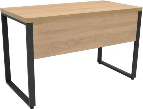 купить Офисный стол Deco B-120 (120 x 60cm) sonoma+cadru negru в Кишинёве 