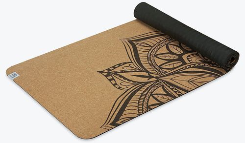 купить Коврик для йоги Gaiam 5826 din pluta 173x61x0.5 cm Printed Cork Mandala 63495 в Кишинёве 