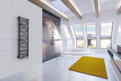 купить Полотенцесушитель Gorgiel ZADIK AZA 120/55 Czarny mat 25 {11} в Кишинёве 