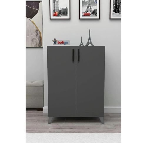 купить Полка для обуви Bofigo 12-40-08 Anthracite в Кишинёве 