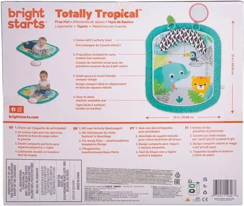 купить Игровой комплекс для детей Bright Starts 12626 Covoras de joaca Totally Tropical в Кишинёве 