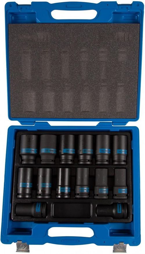 cumpără Set de tubulare, bite, duze King Tony 6414MP набор 3/4" ударных головок, глубоких 6 гран. 19-41мм, 14 пр. în Chișinău 