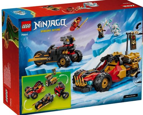 cumpără Set de construcție Lego 71864 Kai and Cole's Combiner Vehicles în Chișinău 