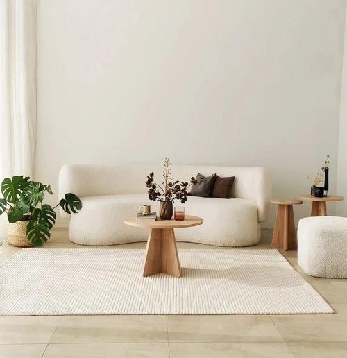 купить Журнальный столик Trendy Грибной, золотой, белый v2 в Кишинёве 