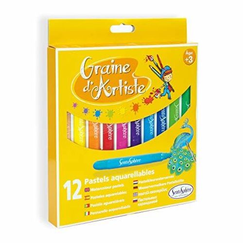 купить SentoSphère - Pochette de 12 pastels aquarellables в Кишинёве 