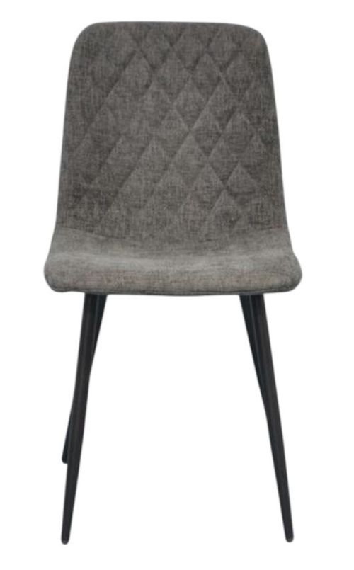 cumpără Scaun Evelin di Costacurta YTC-079 B, UF885-15 (Dark grey) în Chișinău 