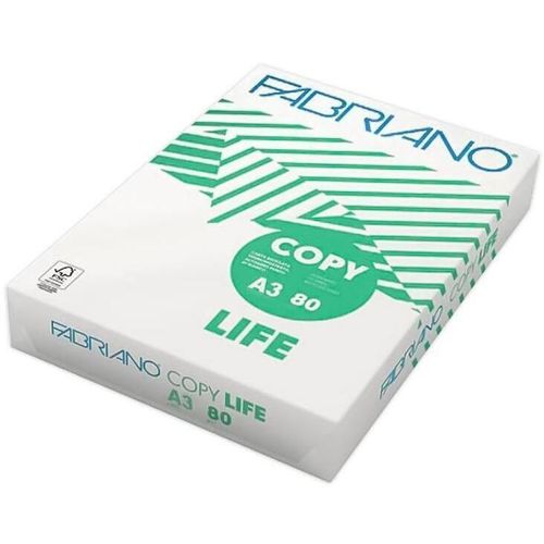 купить Бумага офисная Fabriano FB48542 Hartie Copy Life A3, 80g/m2, 500 foi в Кишинёве 