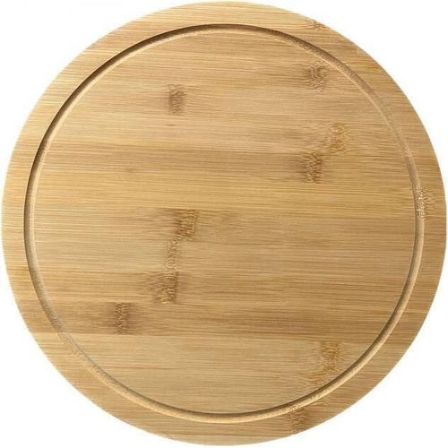 cumpără Tavă de bucătărie EuroGold 7108200018 Platou servire pizza din bambus, 32x32cm în Chișinău 