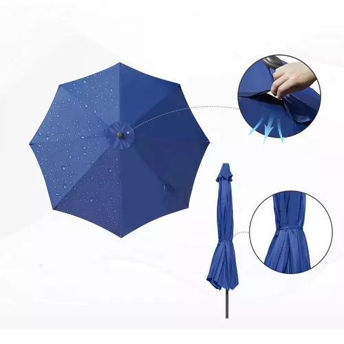 cumpără Umbrelă de gradină Waltz Murcia (albastru) în Chișinău 