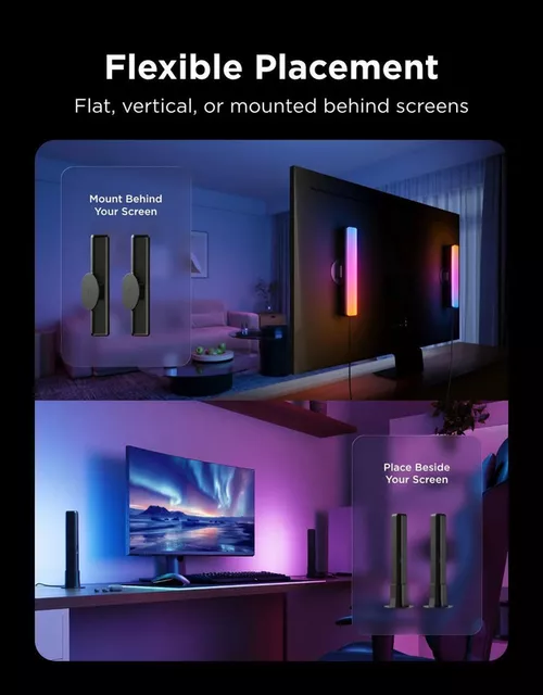 купить Декоративное освещение Govee Flow Plus Light Bars, Wi-Fi + BT (H6056311) в Кишинёве 