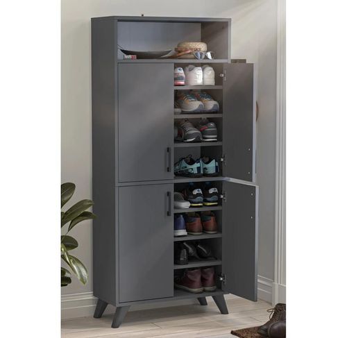 купить Полка для обуви Bofigo 18-11-08 Anthracite в Кишинёве 