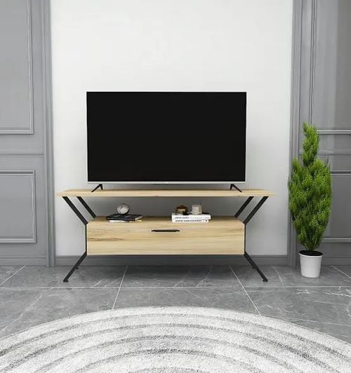 купить Тумба напольная для TV Trendy Tarz Pasla, 124x54x35cm (GTR000231) в Кишинёве 