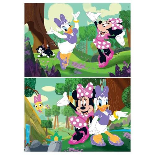 купить Головоломка Clementoni Puzzle 2x60 Disney Minnie (24815) в Кишинёве 