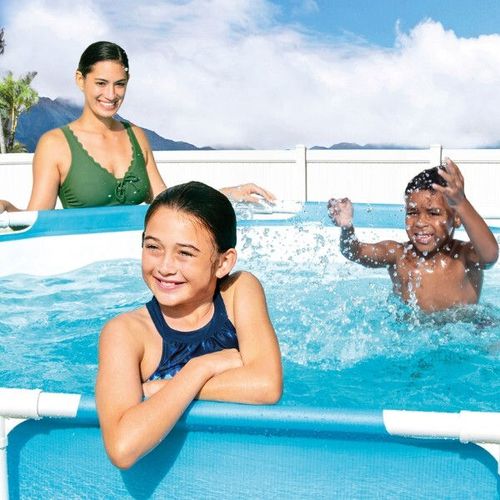 cumpără Piscină cu cadru Intex 28208 Beachside Metal Frame 305x76cm, 4485L, cadru metalic în Chișinău 