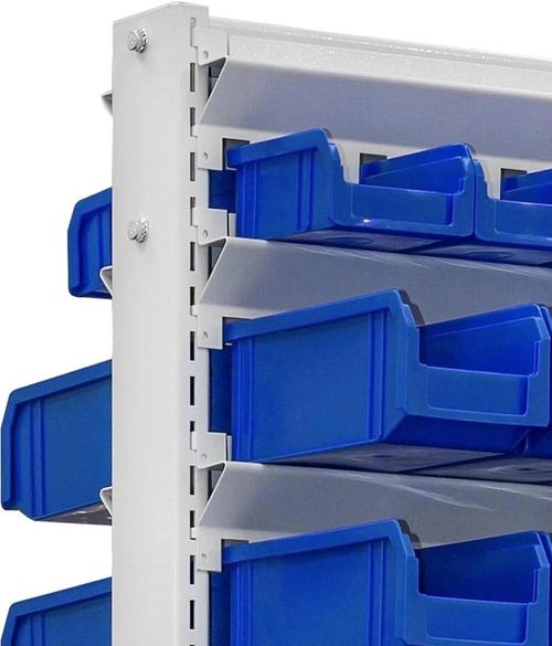 cumpără Sistem de depozitare a instrumentelor УХЛ-МАШ Стеллаж 2-ух сторонний 180см T1/T2/T3 (701-60шт,702-72шт,703-72шт) на колёсах în Chișinău 