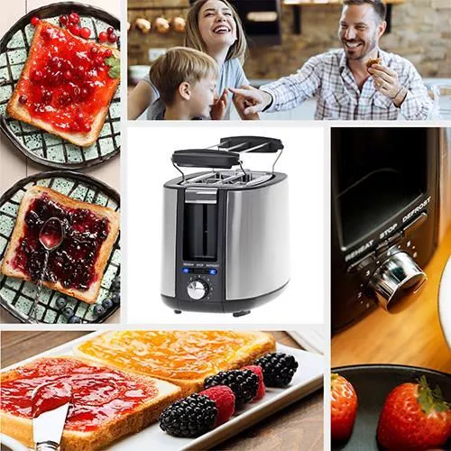 купить Тостер Adler AD 3214 Inox/Black в Кишинёве 