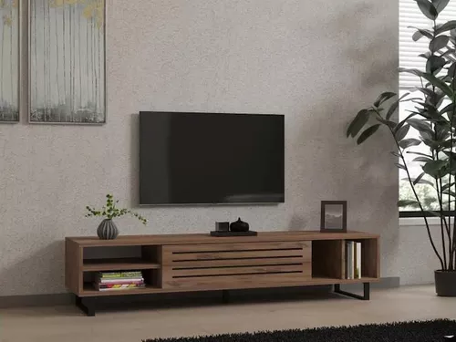 купить Тумба напольная для TV Trendy Safir, Pin Atlantic в Кишинёве 