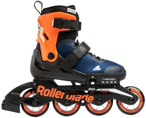 купить Роликовые коньки Rollerblade 07221900174 MICROBLADE Blu Notte/Arancio Size 36-40 в Кишинёве 