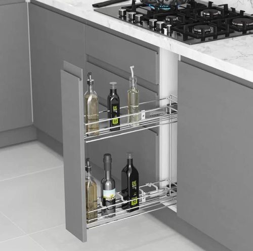 купить Фурнитура для мебели Starax S-2211-C бутылочница 150мм хром пз в Кишинёве 