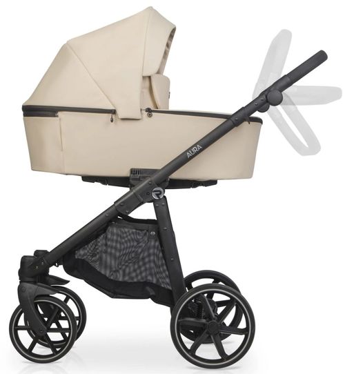купить Детская коляска Riko Carucior 2in1 Aura Almond 01 в Кишинёве 