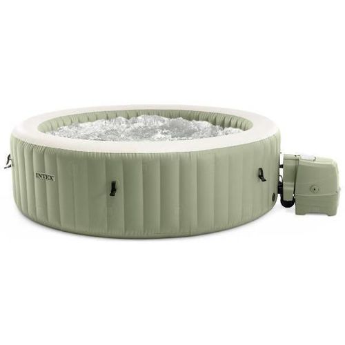 cumpără Piscină cu jacuzzi Intex 28426Oliv Bubble Massage 196х71cm, 795L, 4 persoane, Oliv în Chișinău 
