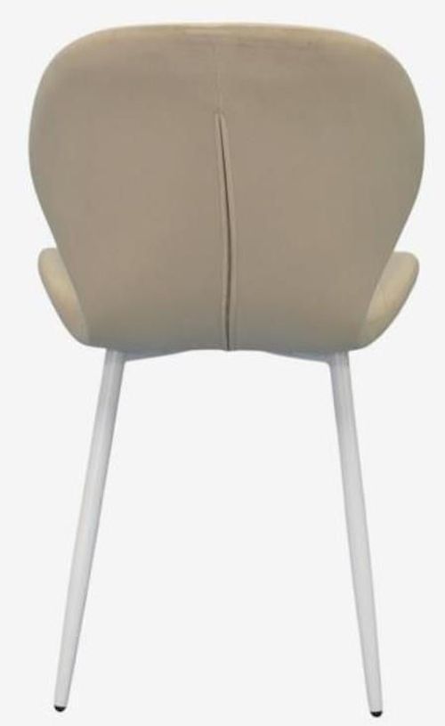 купить Комплект стол и стулья Evelin di Costacurta стол DT 404-5Wh + 3 стула YTC-064Wh Light beige в Кишинёве 