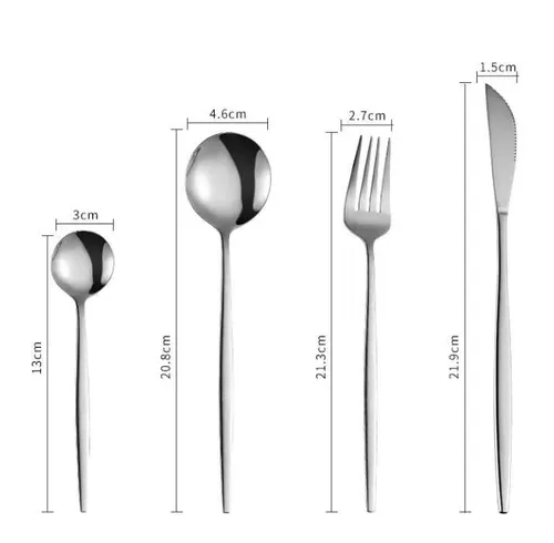 cumpără Tacămuri miscellaneous Product Polished Cutlery Silver 24pcs în Chișinău 