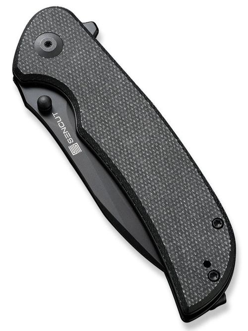 купить Нож походный Sencut S23077-3 Borzam, mâner Canvas Micarta, Liner Lock в Кишинёве 
