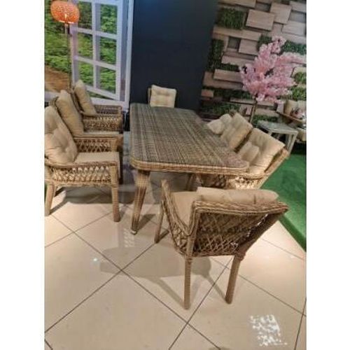 cumpără Set mobilier de grădină SunYard Set Polo 606 cafeniu (perne - cappucino) în Chișinău 