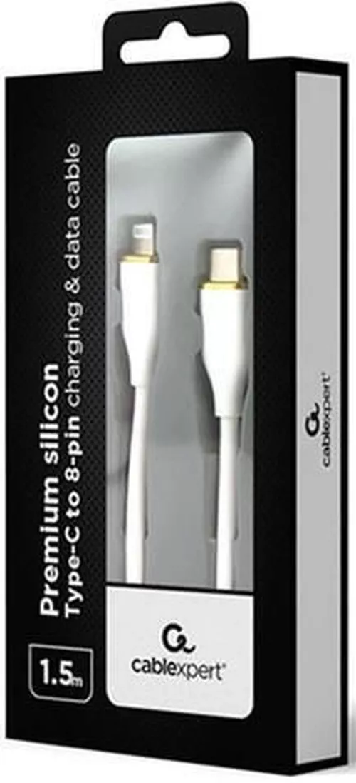 купить Кабель для моб. устройства Cablexpert CC-USB2S-CM8PM-1.5M-W в Кишинёве 