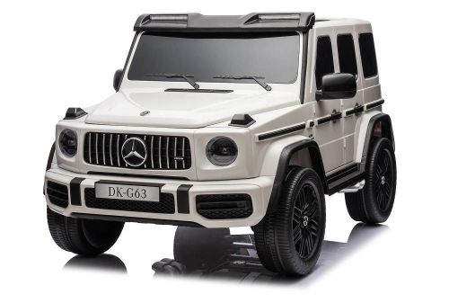 cumpără Mașină electrică pentru copii Richi (68789) DKG63/8 alba Mercedes Benz G63 (24V) în Chișinău 